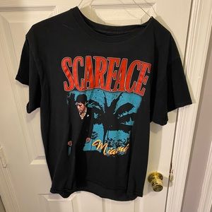 Men’s Scarface the movie t shirt black size L